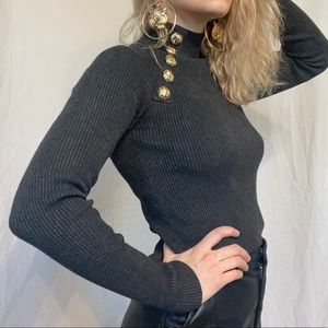 Boutique Ribbed Sweater